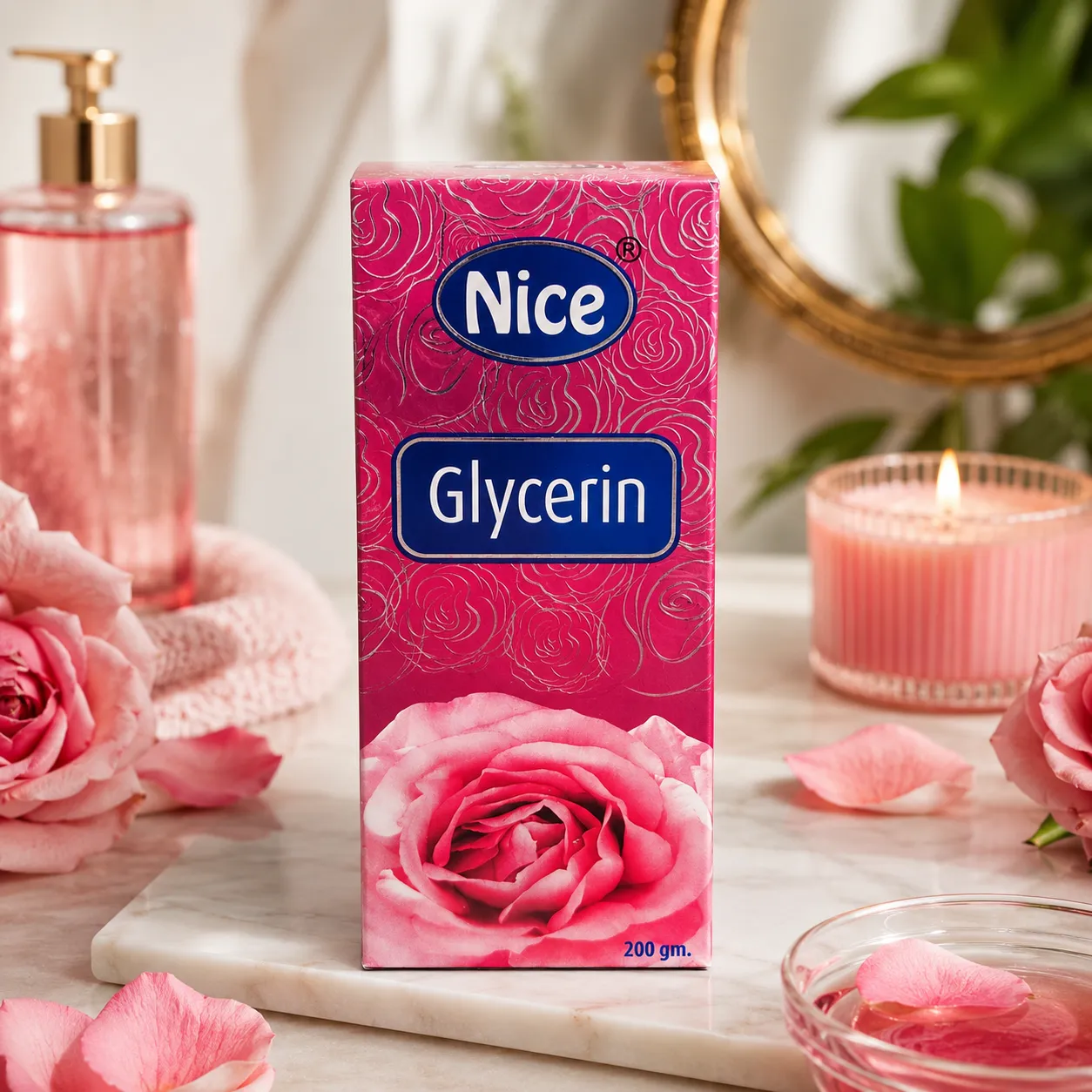 Nice Glycerin Soap 200g Moisturizing Bath Soap for Soft Skin