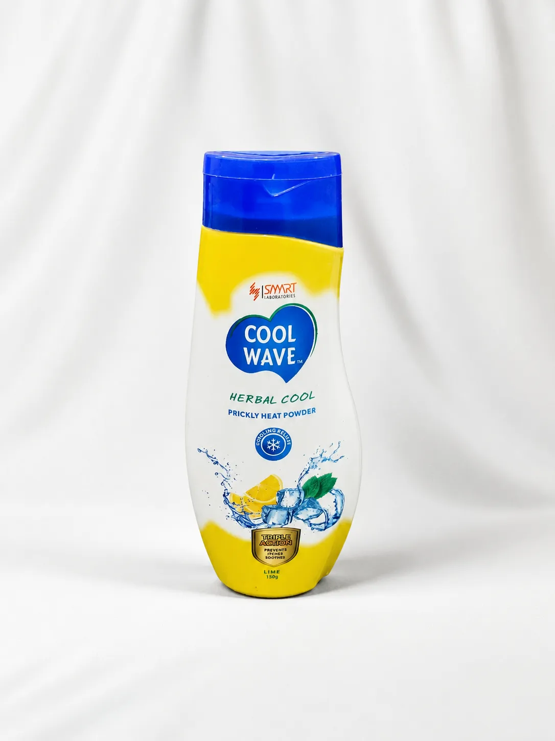 Cool Wave Herbal Cool Prickly Heat Powder Lime 150g - Image 4