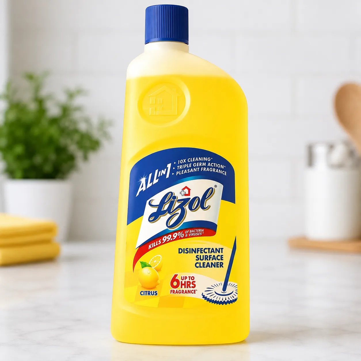 Lizol Disinfectant Surface Cleaner Citrus 500 ml