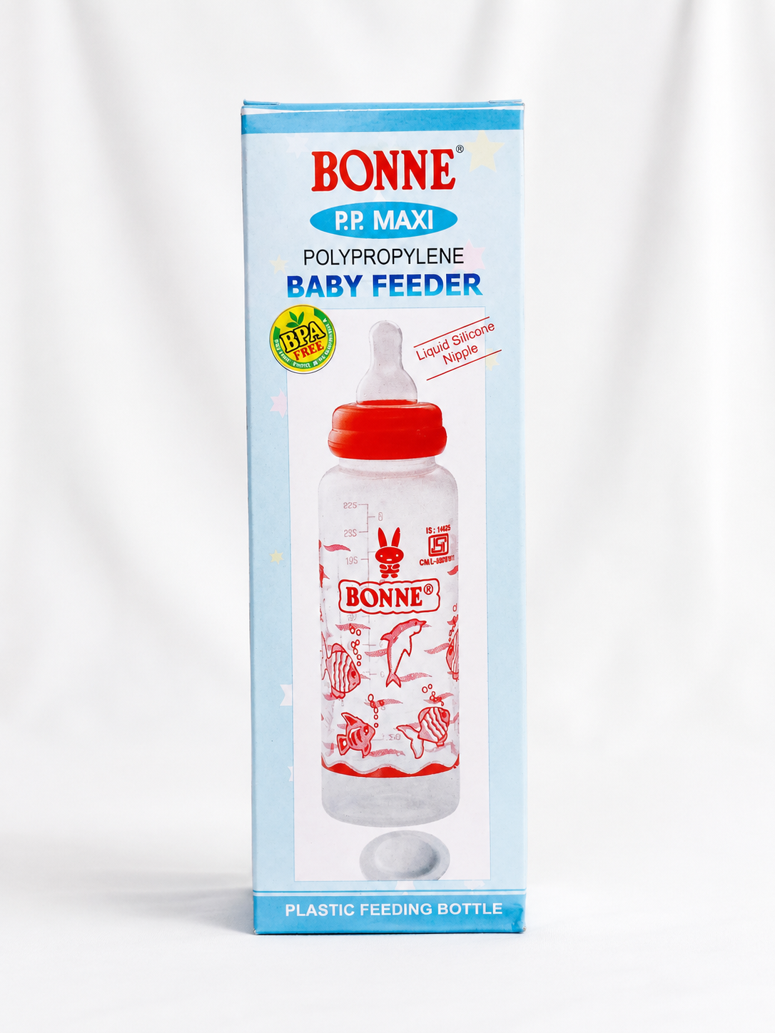 BONNE P.P. MAXI Polypropylene Baby Feeding Bottle – 250 ml - Image 2