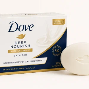 Dove Beauty Cream Bar with ¼ Moisturizing Cream 125g Pack of 3